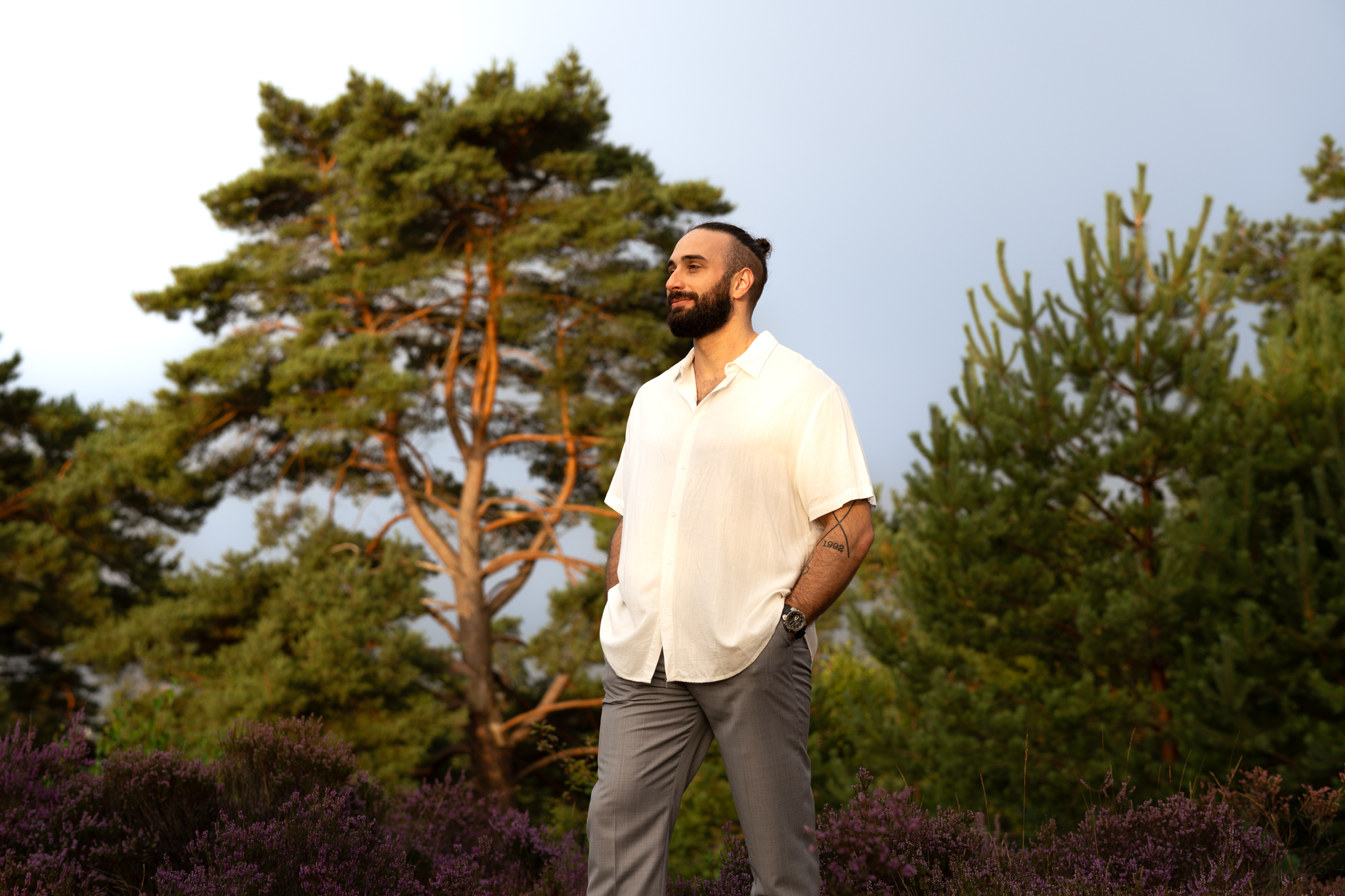Zakelijk portret in de natuur – rustige portretfotografie voor ondernemers in Kop van Noord-Holland